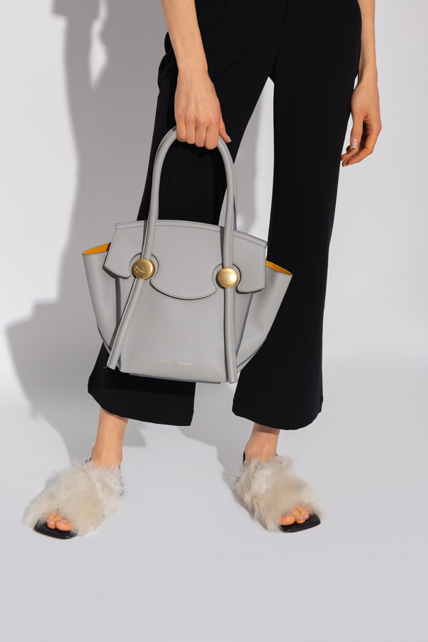 Furla logo leather tote bag | IetpShops® | Buy High | End Shoulder 